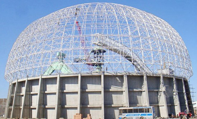 湖北圆形煤场网架